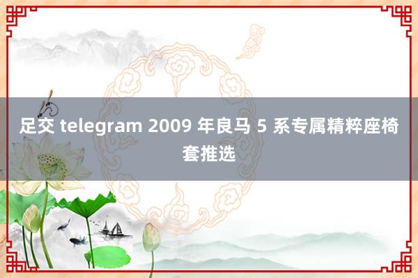 足交 telegram 2009 年良马 5 系专属精粹座椅套推选